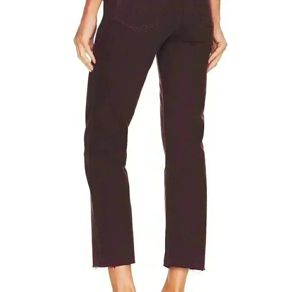 NEW Re/Done Jeans 70s Ultra High Rise Stove Pipe Washed Plum - Picture 4 of 13